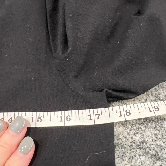Eileen Fisher Rayon Blend Simple Black Dress - Picture 10 of 12